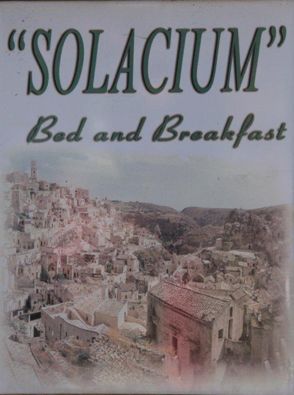 B&B Solacium Matera Eksteriør billede